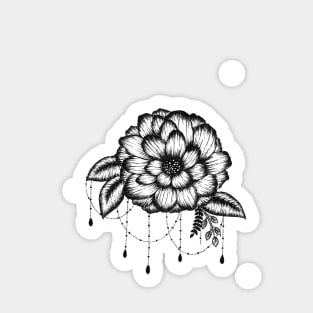 Floral Sketch Sticker